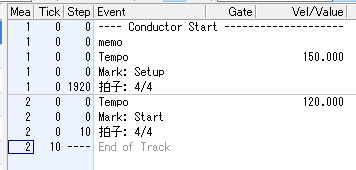 conductor track